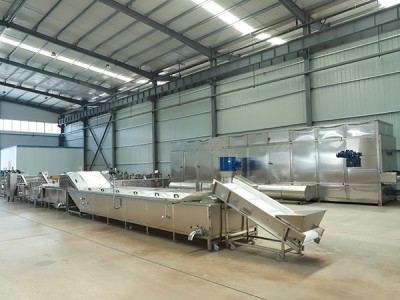 濟南巴氏殺菌風干流水線